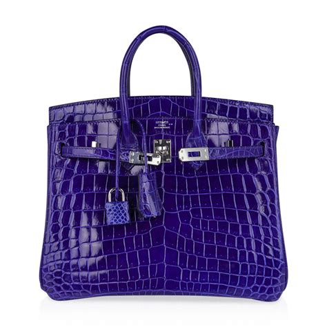 hermes blue purse